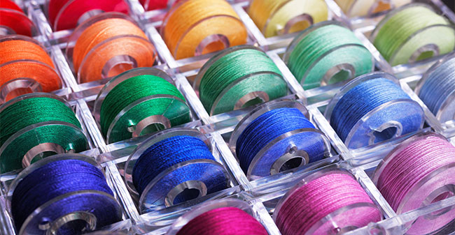 Thread the bobbin