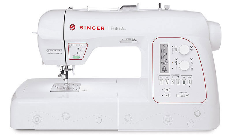 replace needle on singer futura embroidery machine xl550