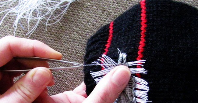 Removing Hand Embroidery