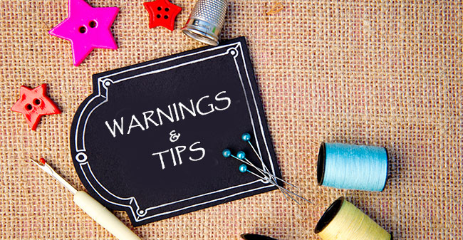 Tips and Warnings: