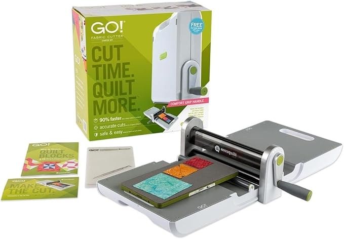 AccuQuilt GO! Fabric Cutter Starter Set