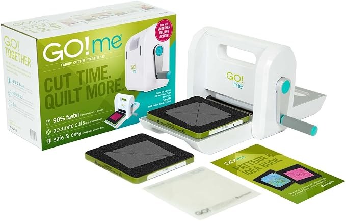 AccuQuilt GO! Me Fabric Cutter Starter Set