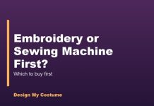 Embroidery or Sewing Machine First?