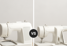 Combo vs Separate Sewing and Embroidery Machines Combination sewing and embroidery machine versus two separate machines comparison
