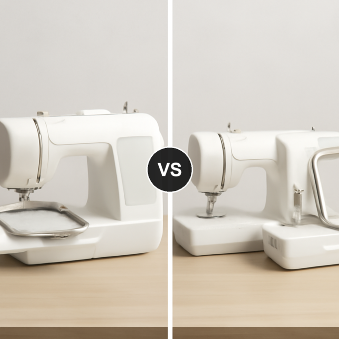 Combination sewing and embroidery machine versus two separate machines comparison Combination sewing and embroidery machine versus two separate machines comparison